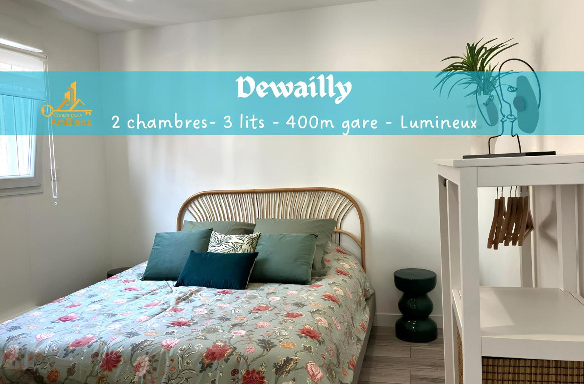 Dewailly, 3 Couchages, Elegant, 700M Centre Ville Amiens Exterior photo